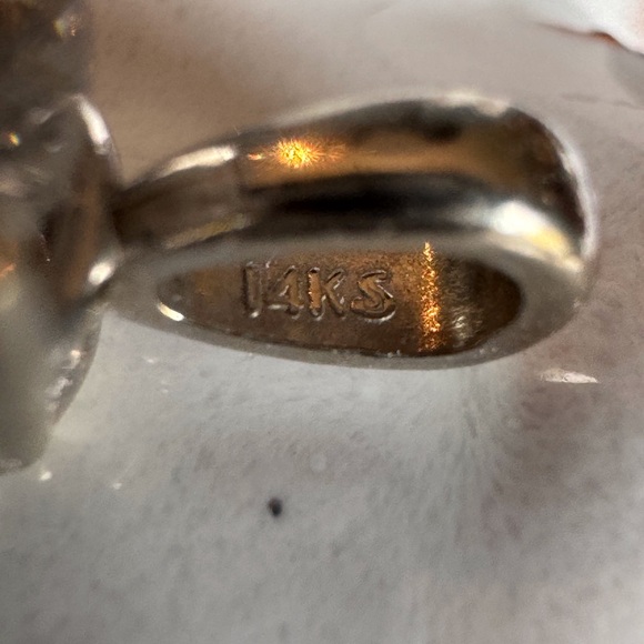 14KWG Nexus Diamond Pendant - Picture 7 of 9